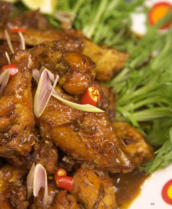 香茅草鸡肉