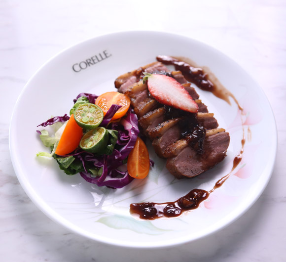 黑醋汁鸭胸肉